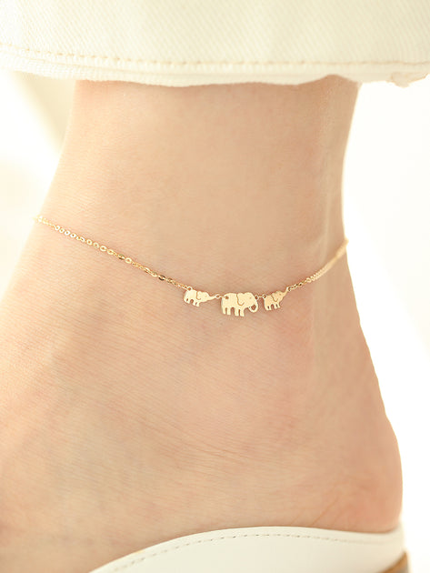 Elephant anklet online