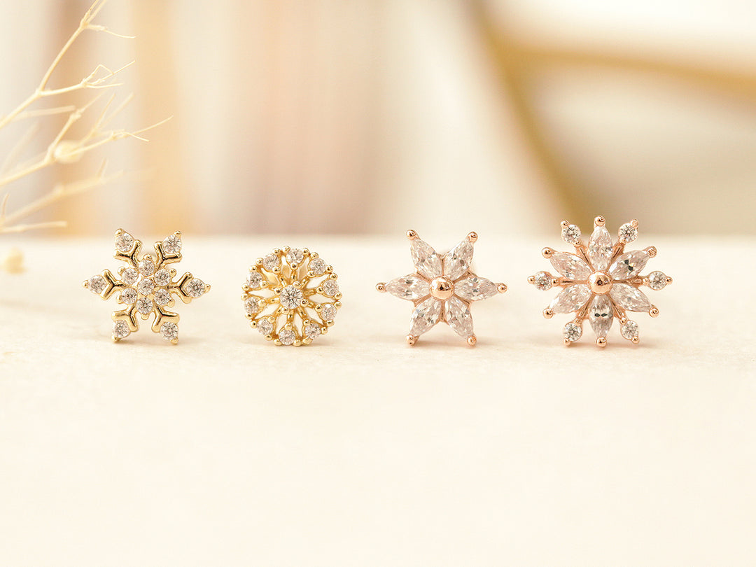 14K SNOWFLAKE COLLECTION