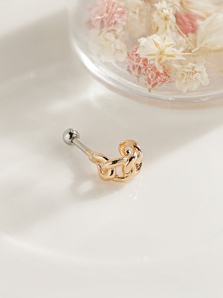 Optical Chain Cartilage Ear Piercing 16G