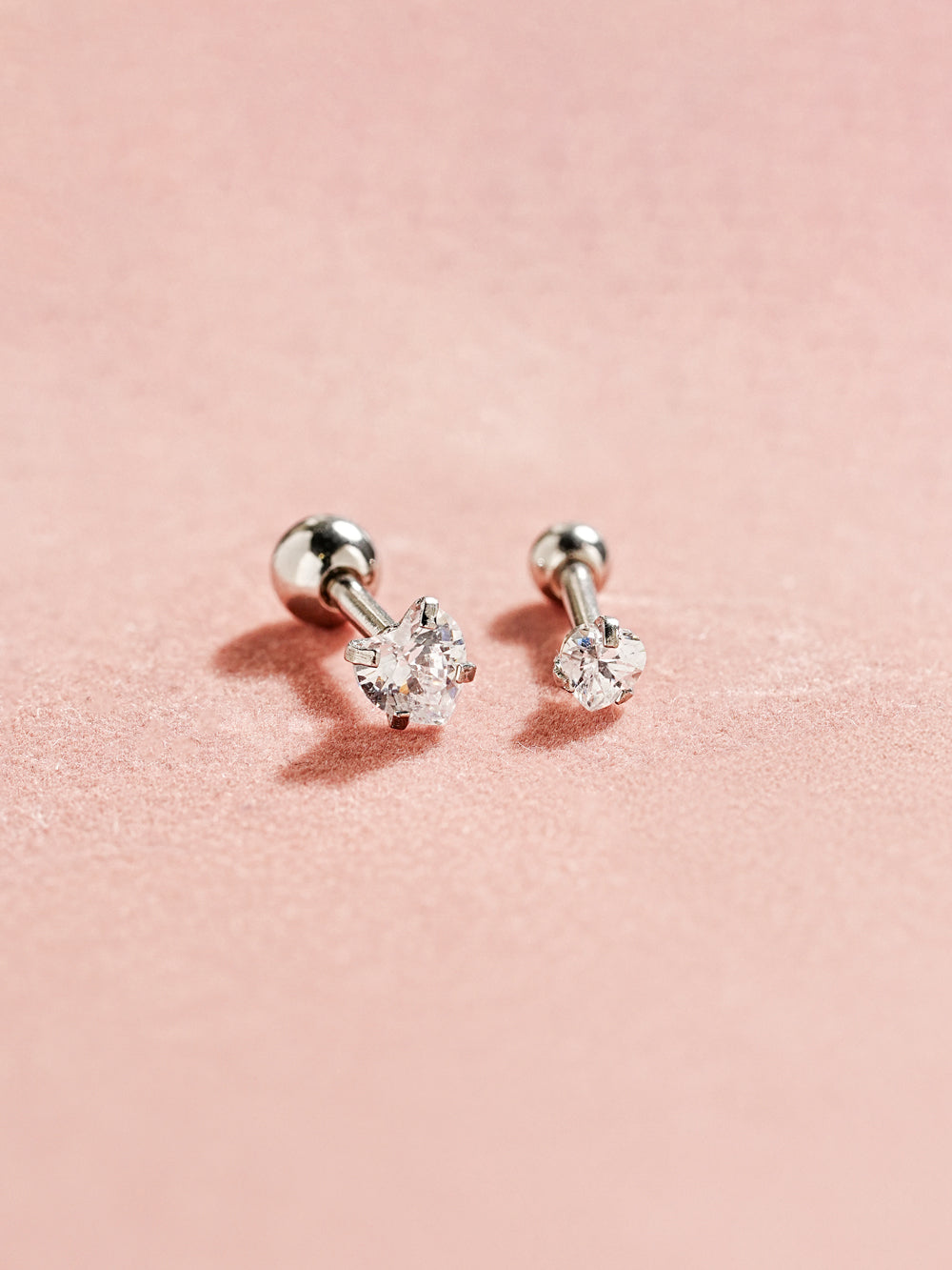 Cutie Memory Heart Cartilage Ear Piercing 16G