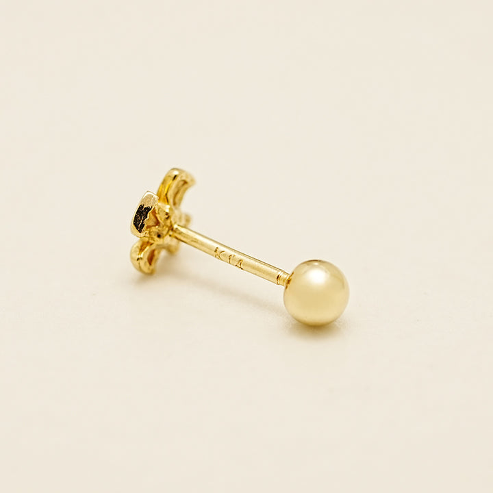 14K Gold Polaris Cartilage Earring 20G18G16G