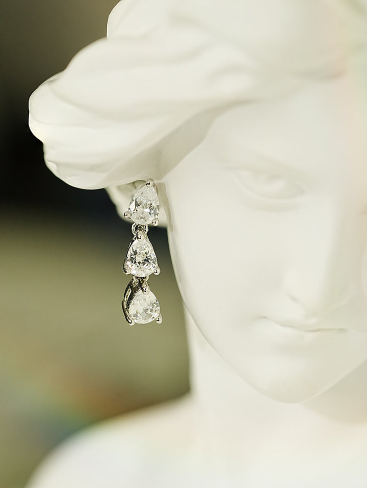 Tear Cubic Drop Cartilage earring