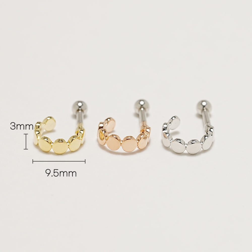 Magic Dotted Cartilage Ear Piercing 16G