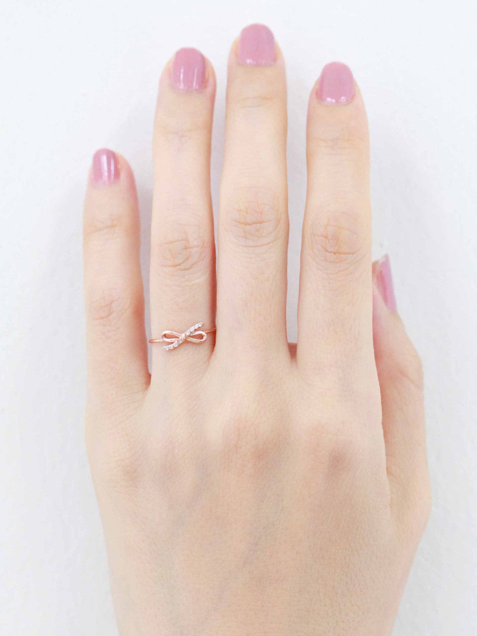 14K Gold Ribbon Cubic Ring