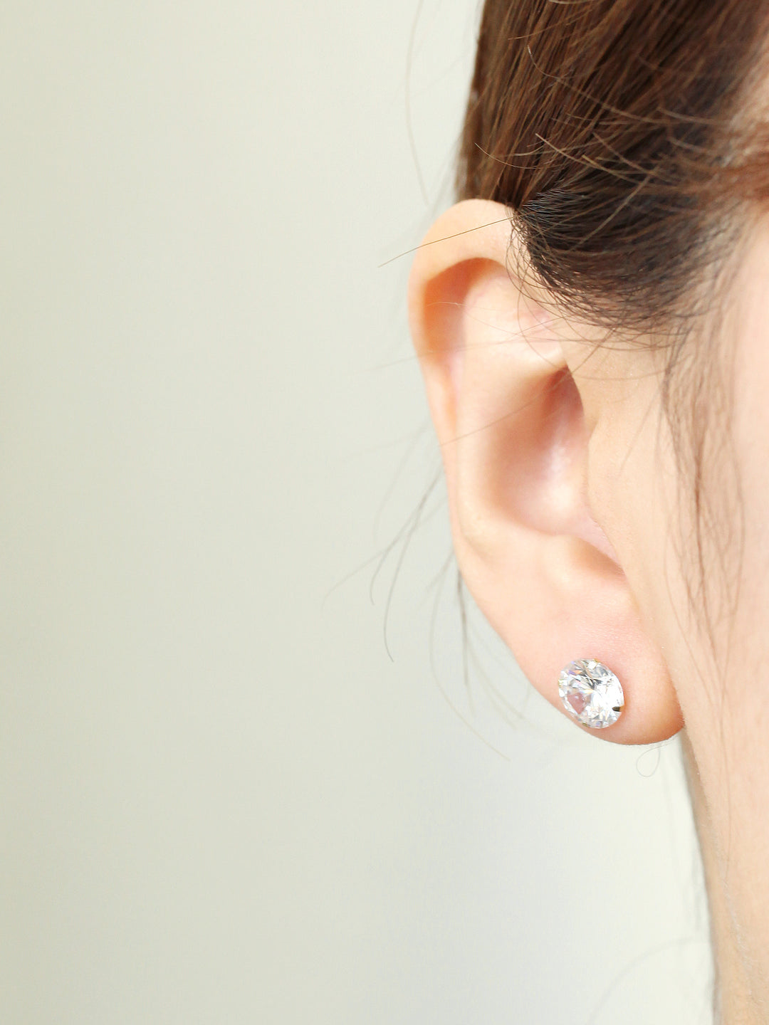 14K Gold Daily Cubic Earring