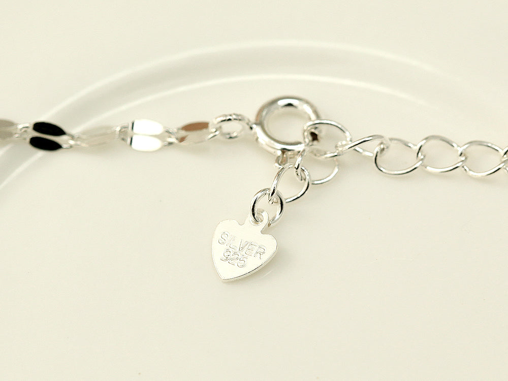 925 Silver Daily Cutting Shine Anklet