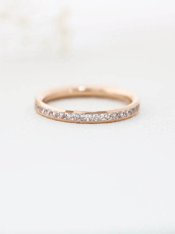 14K 18K Gold Luxury Cubic Ring