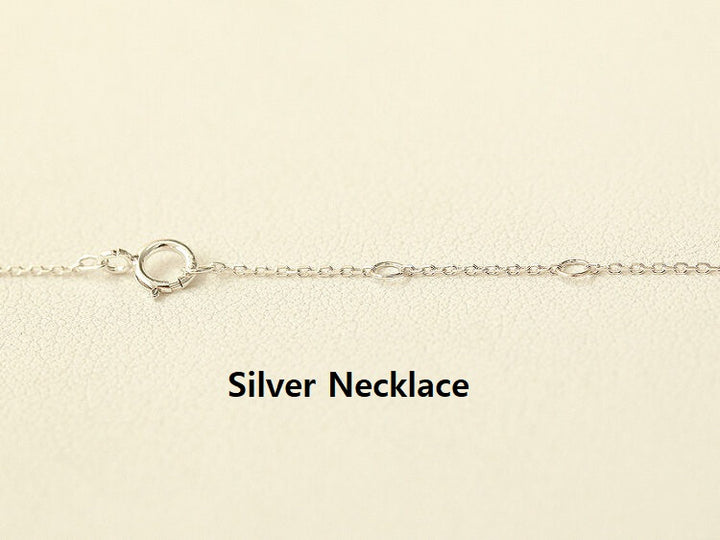 925 Silver Daisy Necklace & Bracelet