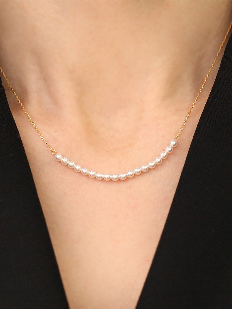 925 Silver Pearl necklace