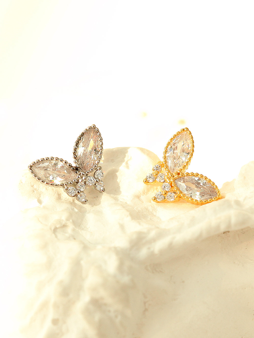 Crystal Butterfly Piercing