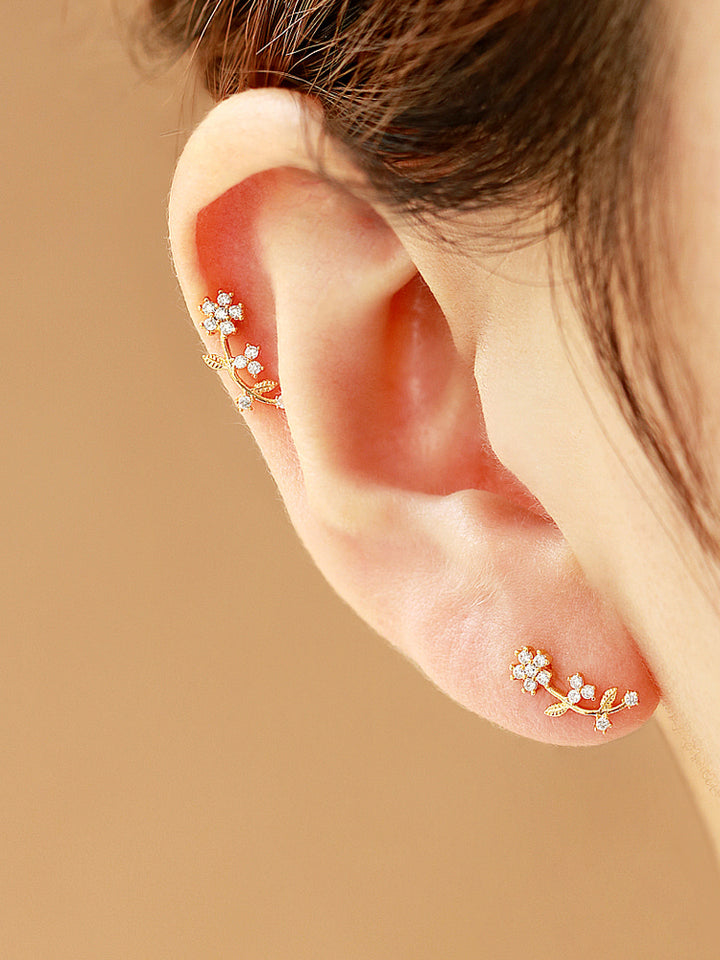 Rose Cartilage Earring