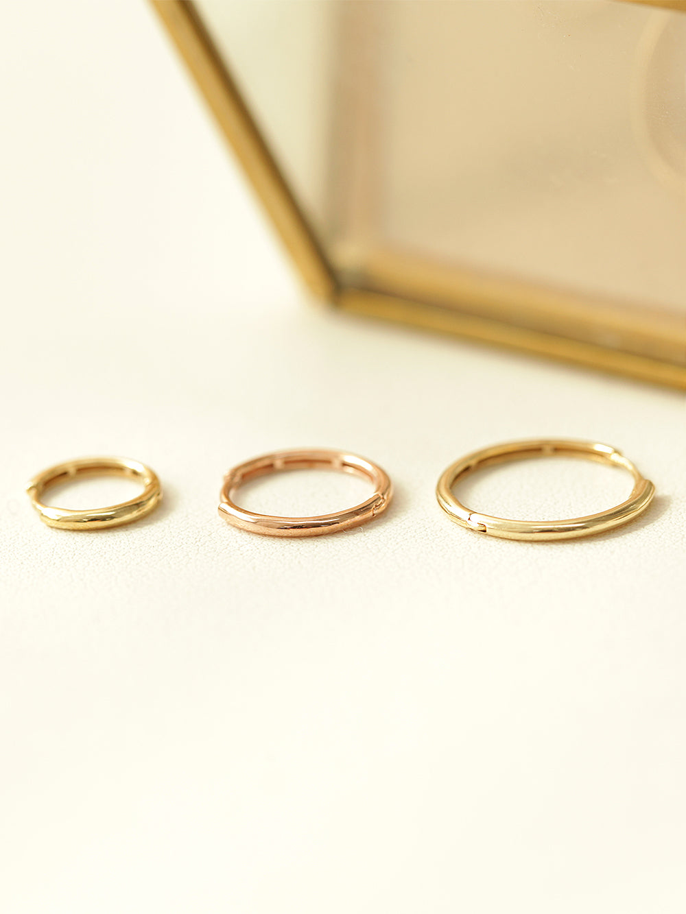 14K Gold Hoop Earring