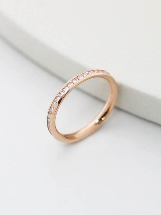 14K 18K Gold Luxury Cubic Ring