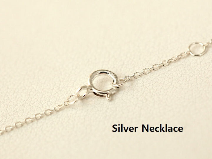 925 Silver Daisy Necklace & Bracelet