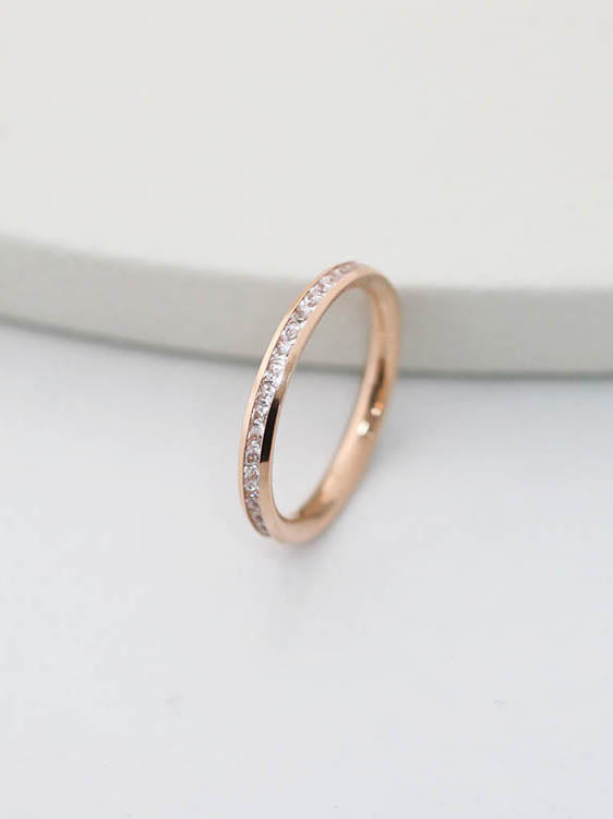 14K 18K Gold Luxury Cubic Ring