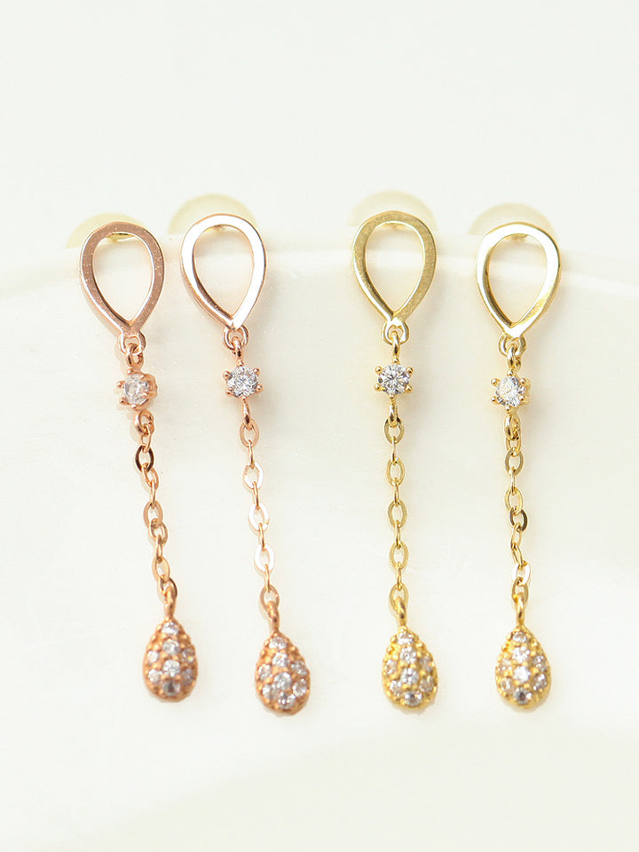 14K gold Drop earring 20g