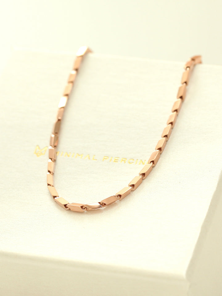 14K 18K Gold Style Chain Anklet Bracelet