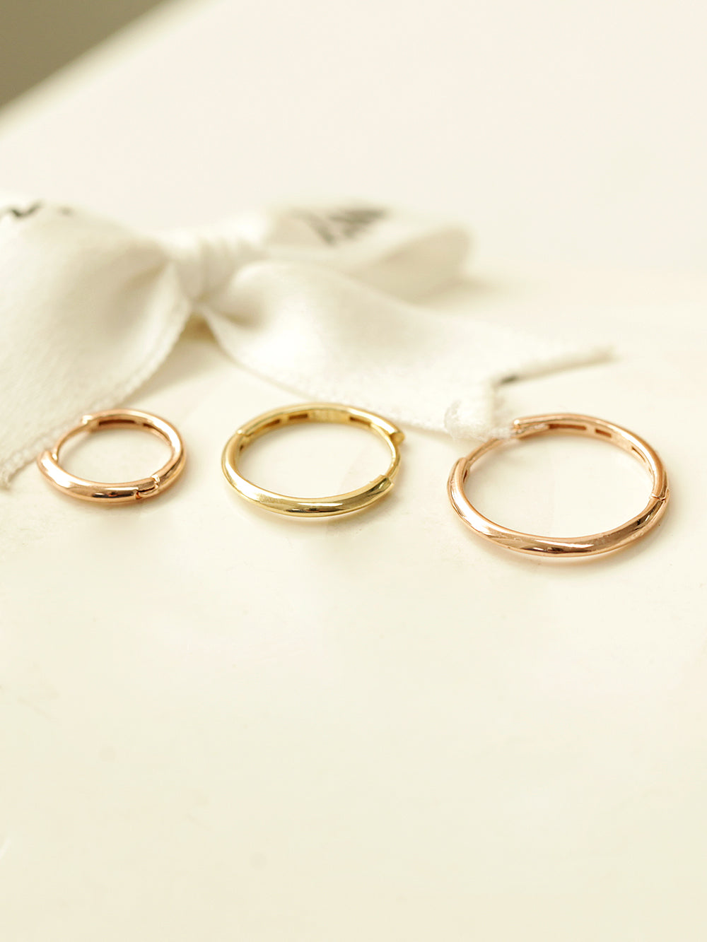 14K Gold Hoop Earring