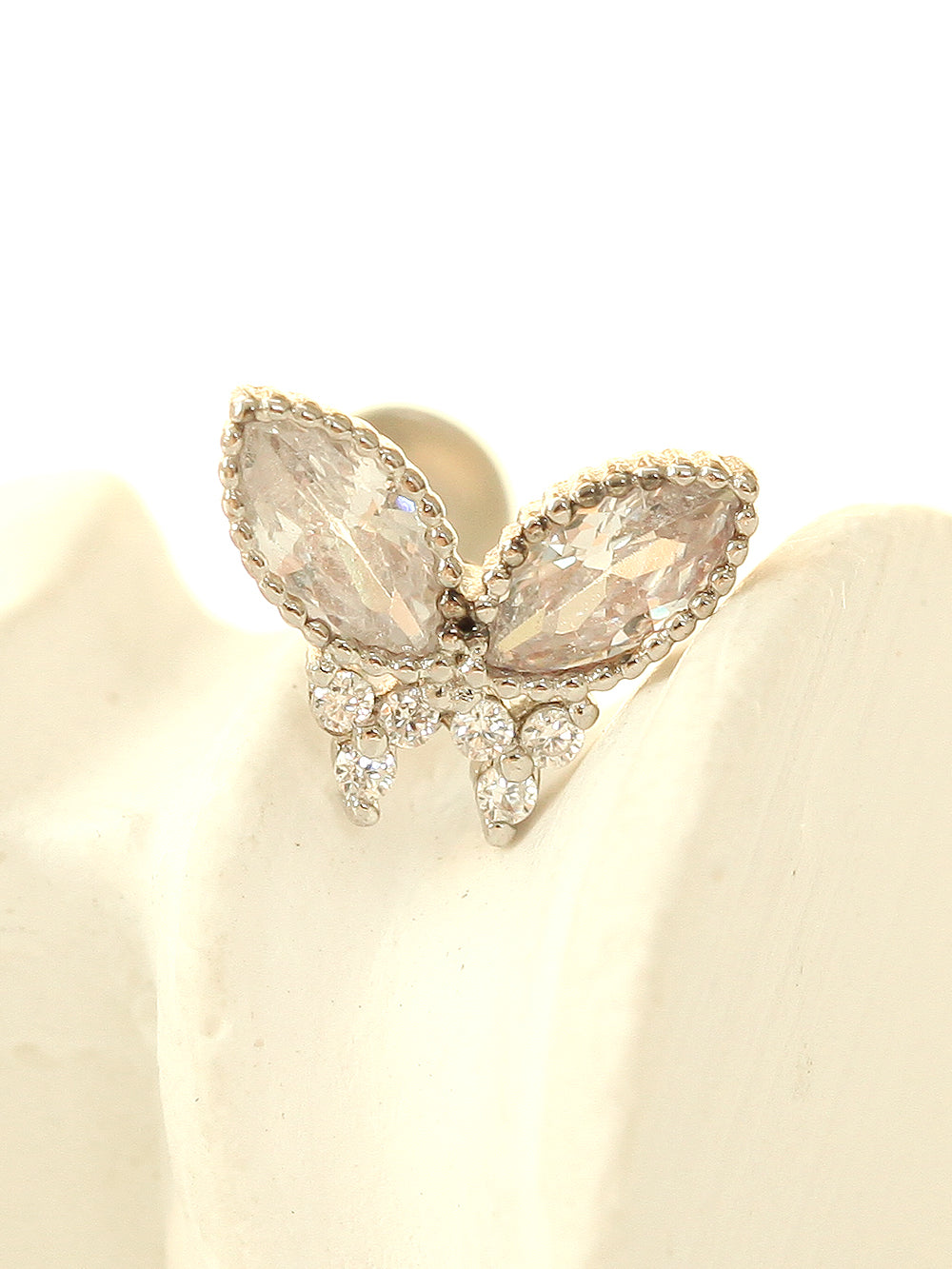 Crystal Butterfly Piercing