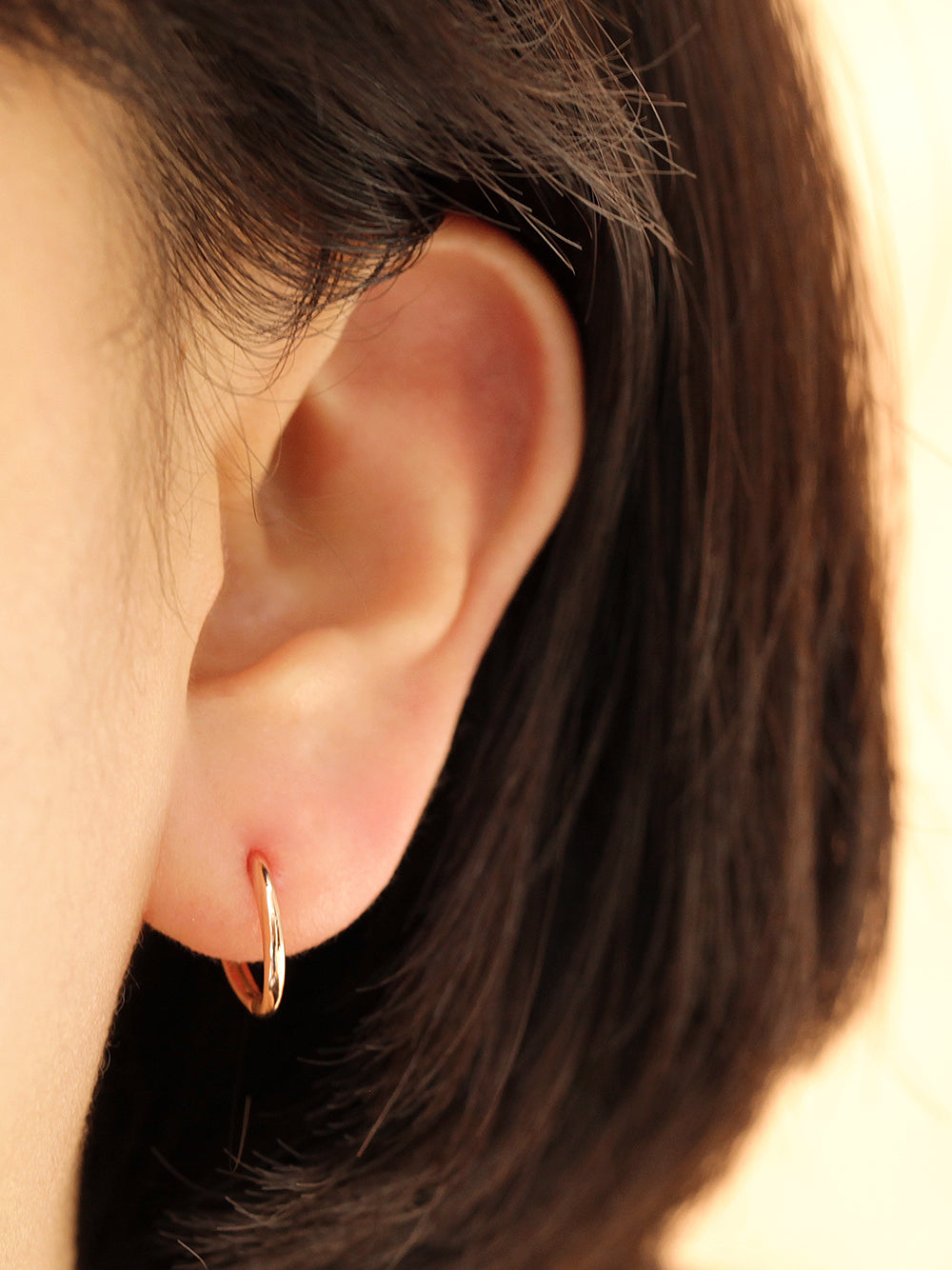 14K Gold Hoop Earring