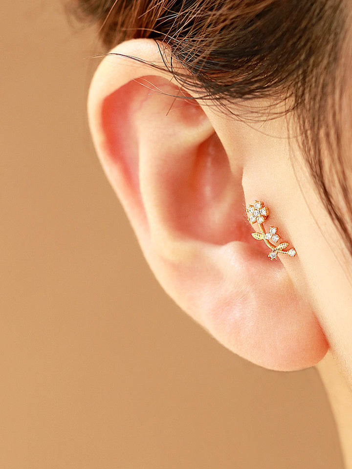 Rose Cartilage Earring