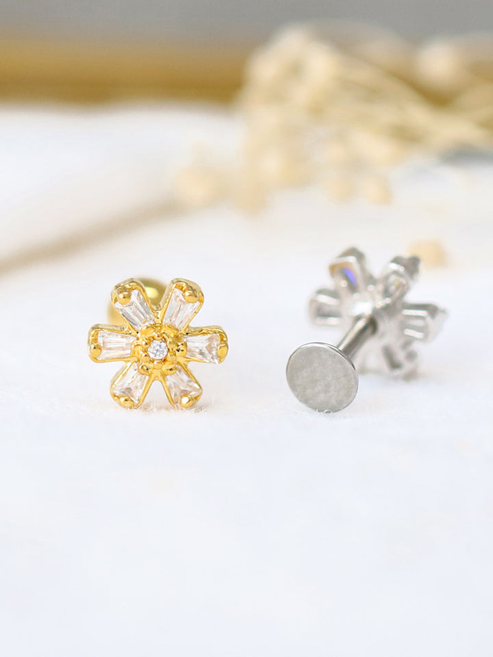 Mini Cosmos Flower Cartilage Earring