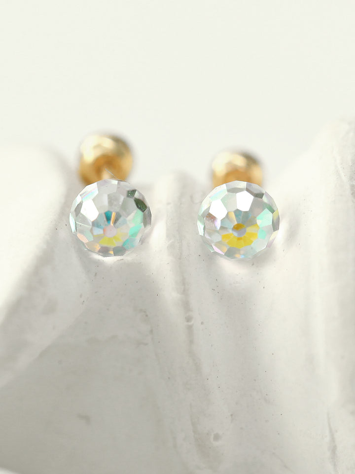 14K Gold Aurora Cartilage Earring 20g