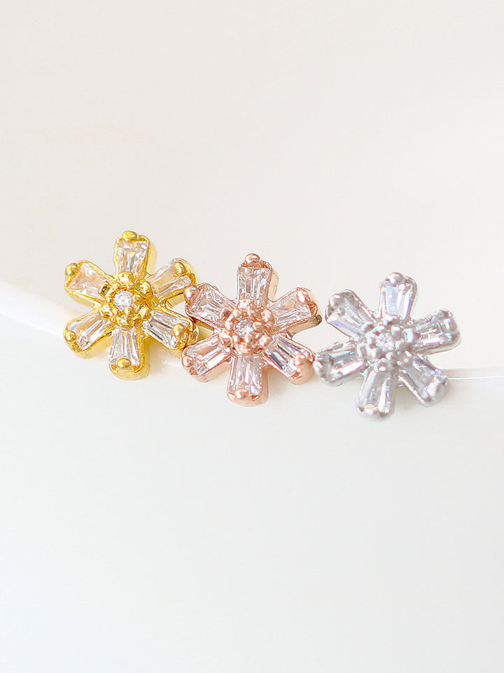 Mini Cosmos Flower Cartilage Earring