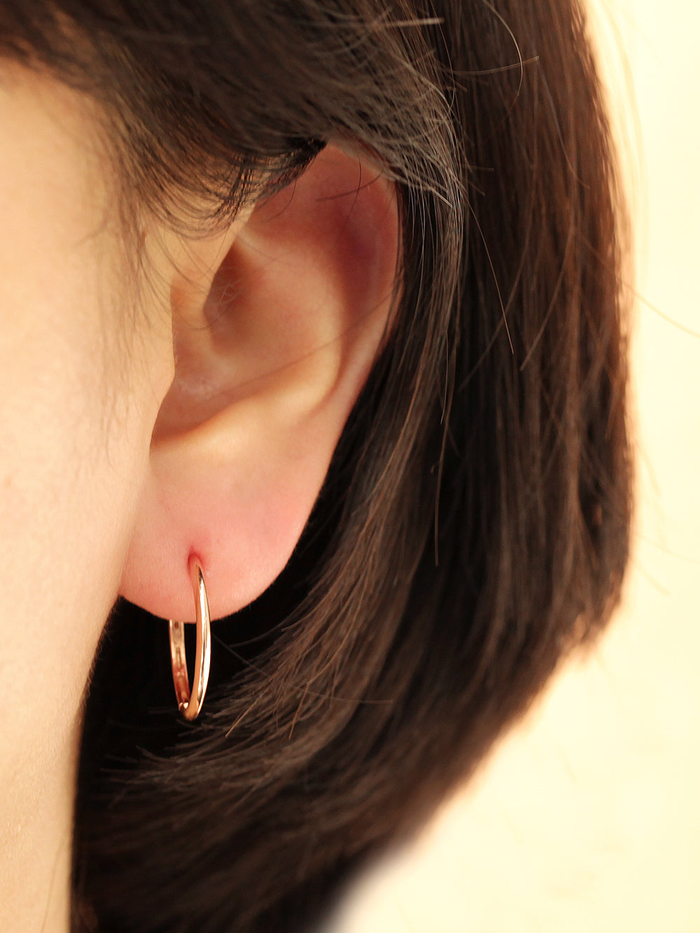 14K Gold Hoop Earring