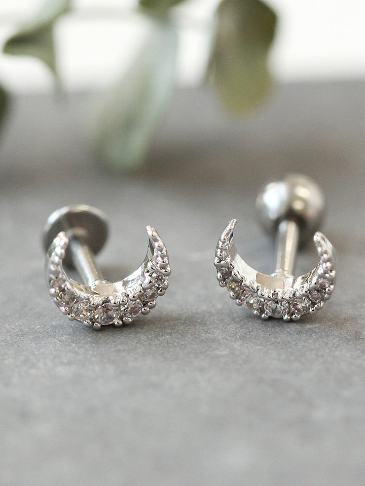 Crescent Cartilage Earrings