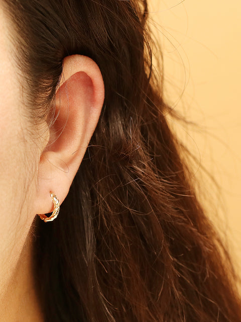 Small Gold Hoop Earrings Cartilage  Small Huggie Hoop Earrings Gold   1pair 612mm  Aliexpress