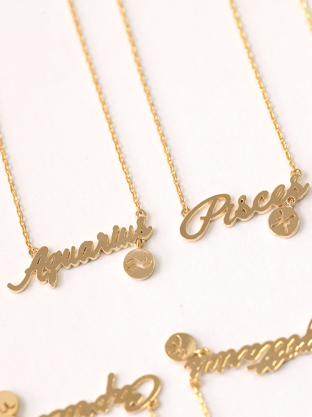 Zodiac Constellation Necklace Jan-Dec