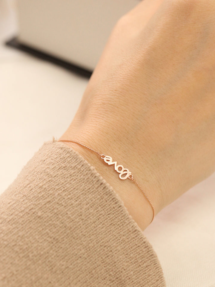 14K Gold Love Bracelet