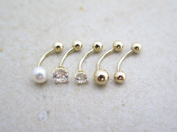 14K gold Rook earring 20g