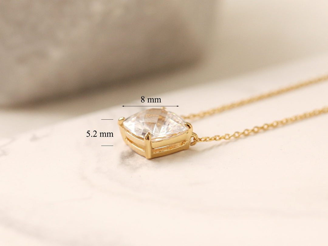 925 Silver Classic Cubic Necklace