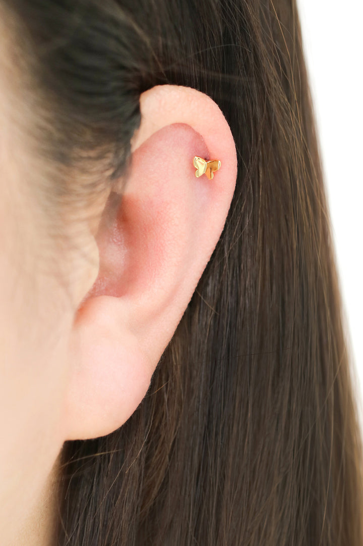 Tiny Butterfly Cartilage earring